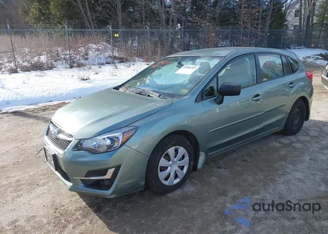 2015 Subaru Impreza 2.0I from USA, damaged, VIN JF1GPAA66FH303688